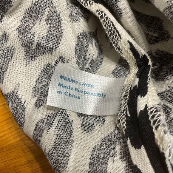 Marine layer Ryan Print Midi Skirt Size 4 versatile lightweight vacation - Picture 10 of 16